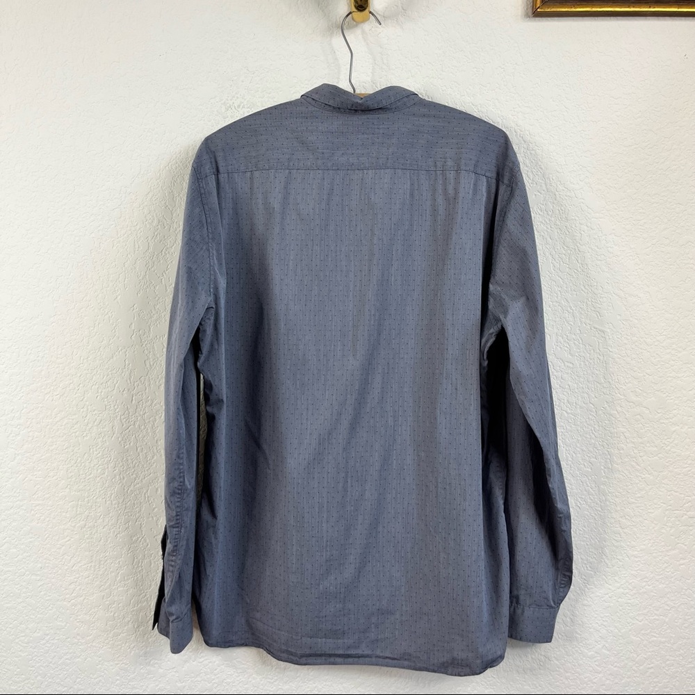 Theory Dotted Stephan Fieldspar Button Down Shirt - image 6